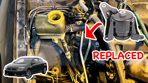 Replace Top Right Motor Mount - 2006 Scion tC