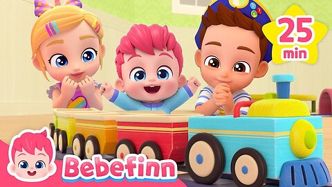 🚌 Bebefinn Bus Play and Song | Baby Car | Nursery Rhymes Compilation for Kids