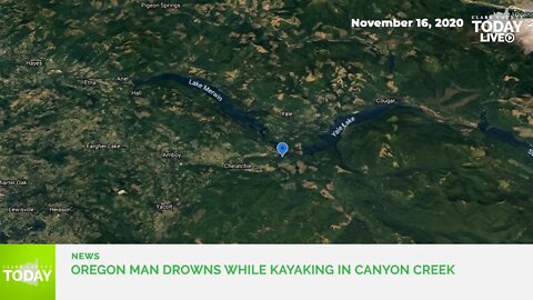 Oregon man drowns while kayaking in Canyon Creek