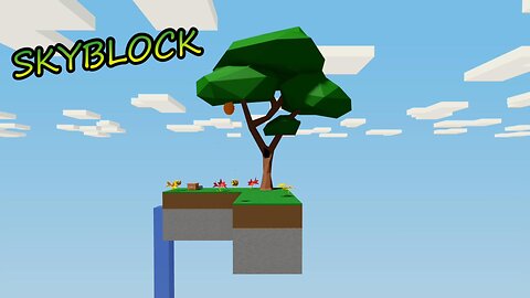 Skyblock but it's Roblox.