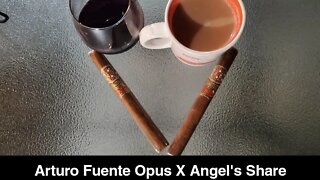 Arturo Fuente Opus X Angel's Share cigar review