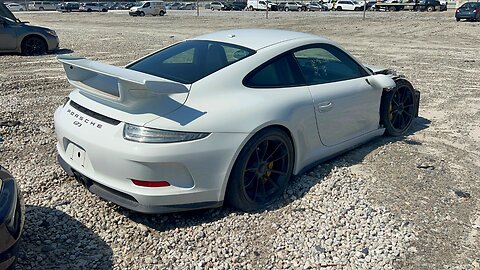 DEFINITELY NOT MISSING OUT ON THESE FROM COPART! *2015 PORSCHE 911 GT3 I NEED IT*
