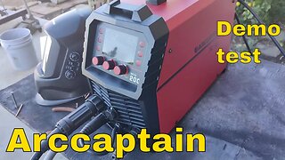 ARCCAPTAIN MIG200 Welder Review and testing