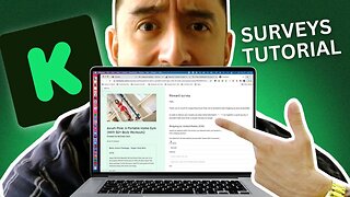 Kickstarter Surveys Tutorial