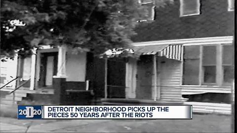 Detroit neighborhood picks up the pieces 50 years after the riots