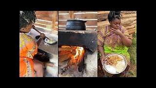 Cook with me Africa’s Most Popular common Traditional Village food