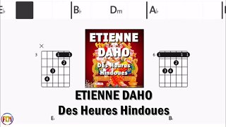 ETIENNE DAHO Des Heures Hindoues FCN GUITAR CHORDS & LYRICS