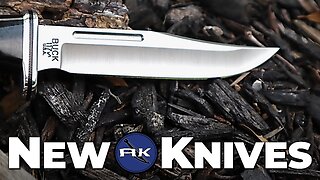 New Knives | USA Made BUCK Hunting Knife that WORKS!! | Atlantic Knife