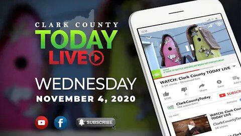 WATCH: Clark County TODAY LIVE • Wednesday, November 4, 2020