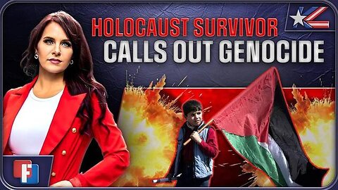 Holocaust Survivor Calls Out Palestinian Genocide!