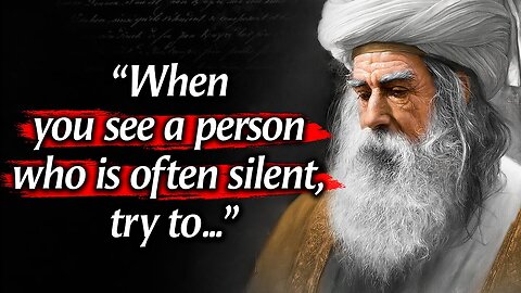 Rumi's Quotes which are better Known in Youth to Not to Regret in Old Age