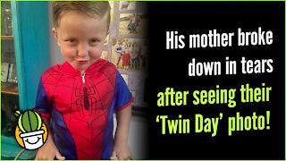 Mother Broke Down In Tears After Seeing "Twin Day" Photo