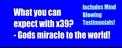 Miracles you can expect from x39 – Pain Relief, More energy, Autism, Snoring Issues, Asthma and more