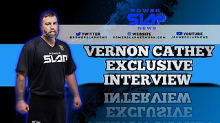 Power Slap News Post Fight Interview Vegas : Vernon"The Mechanic" Cathey #powerslap