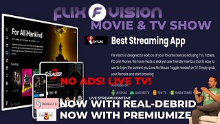 BEST FREE STREAMING Movie and TV Show APP with LIVE TV - Flix Vision 2.5.0r