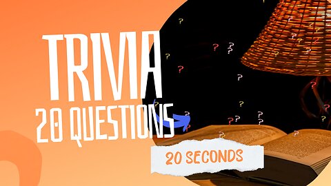 Trivia Sprint: 20 Questions, 20 Seconds, Go!