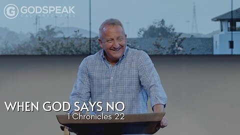 When God Says No | Pastor Rob McCoy