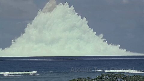 Beneath the Depths: Unveiling the Unseen - 1958 Underwater Atomic Blast (-150 meters)