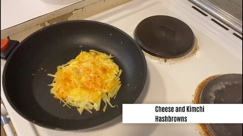 2K FHD Cheese Kimchi Hash Browns - SnS Three Minute Recipe (#sns2K, #snsFHD, #snsfoodtravel)