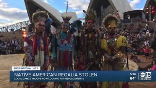 Native American regalia stolen in California