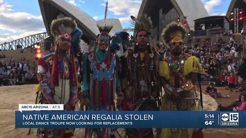Native American regalia stolen in California
