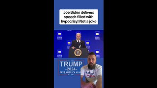 Joe Biden delivers speech filled with contradictions and hypocrisy! Has Biden completely lost it?