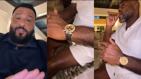 DJ Khaled's Epic Cigar Chat with His Friend! 🔥