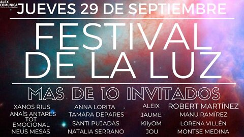 29sep2022 FESTIVAL de la LUZ en ALEXCOMUNICATV · Robert Martinez || RESISTANCE ...-