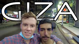 Unseen Egypt: Discovering GIZA & Egyptian Nightlife! أجنبي يستكشف الجيزة Travel Vlog