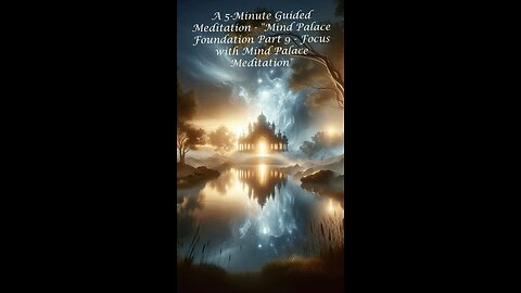 A 5-Minute Guided Meditation - "Mind Palace Foundation Part 9 - Focus with Mind Palace Meditation"