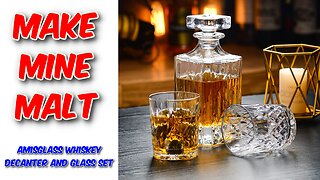 Amisglass Whiskey Decanter And Glass Set Review