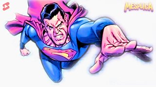 ELE RASGOU O UNIVERSO NA FORÇA BRUTA [ SUPERMAN VISITANTE ESTRANHO ]