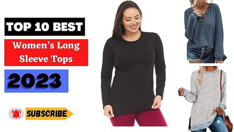 AUTOMET Women's Long Sleeve T-Shirts - Crewneck - 2023