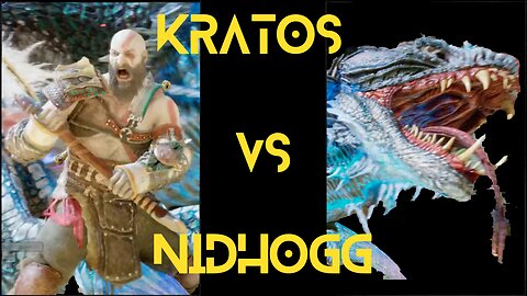 Kratos and Freya Kill Nidhogg | God of War Ragnarok PS5 | 4K