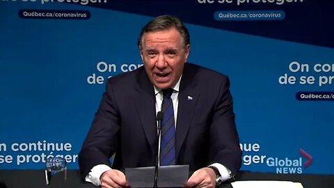 Quebec Premier François Legault Announces the Govt Would Be Imposing a Health Tax on Unvaccinated