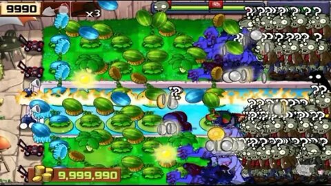 Plant vs zombie 22 mod apk winter melon and melon pult