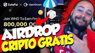 *AIRDROP CRIPTOMOEDAS* GANHE OPEN OCEAN DE GRAÇA NA SAFEPAL WALLET