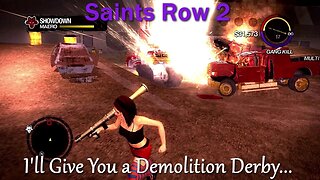 Saints Row 2- With Commentary- Last Brotherhood Mission- Activities Trail Blazing and Crowd Control