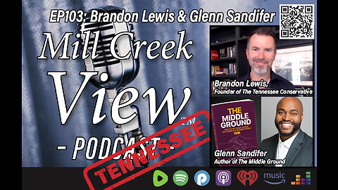 Mill Creek View Tennessee Podcast EP103 Brandon Lewis & Glenn Sandifer Interviews & More 6 8 23
