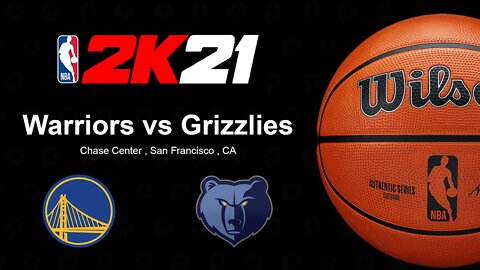 NBA 21 - Golden State Warriors vs Memphis Grizzlies