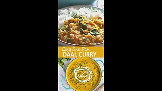 Easy One Pan Lentil Daal Curry