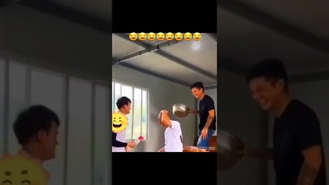 Remake: Funny head challenge Pls don't try this at home