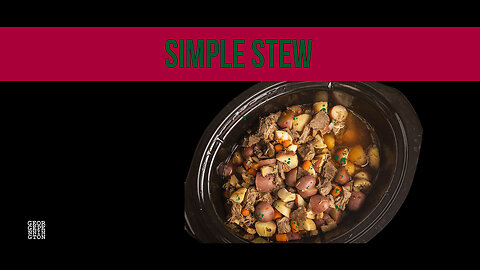 Simple Slowcooker Stew