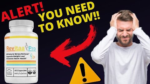 ALERT! Revitaa Pro Pills!! Revita Pro Pills Works?? Revitaa Pro Pills Review! You Need To Know!!