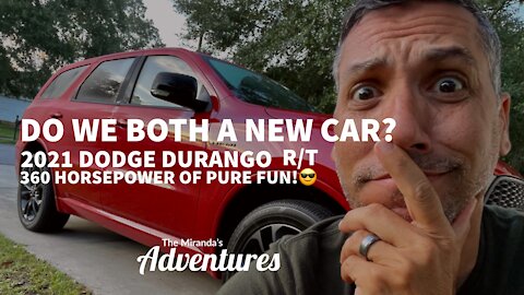 2021 Dodge Durango RT Blacktop | We got a new Car!!!!