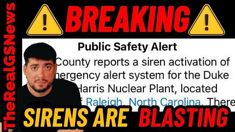 ⚠️ 85 SIRENS BLASTING... NUCLEAR POWER PLANT - PUBLIC SERVICE ANNOUNCEMENT