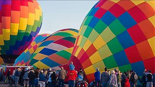 Live - Clovis Fest 2023 - Hot Air Balloon Takeoff