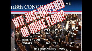 #CHAOS on House Floor! WTF Just Happened? #NeverKevin FreedomCaucus FAIL or 3D Chess???