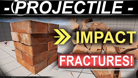Unreal-5: Projectile Based Fractures (In 60 SECONDS!)