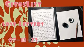 CitoList Love letters 07 18 23